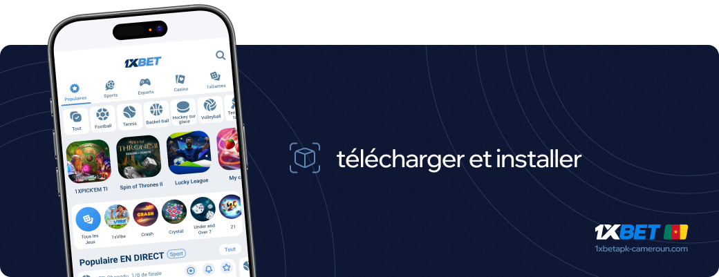 1xbet Betapk Cameroun Telecharger et installer